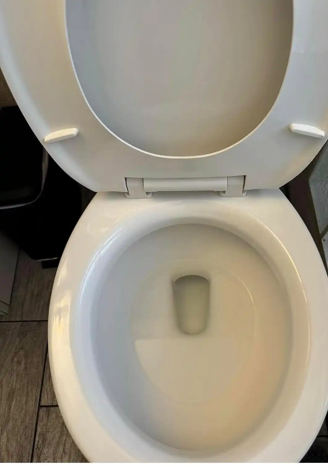 Bathroom after professional cleaning